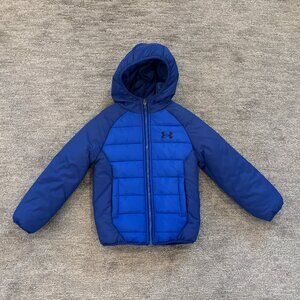 Blue Winter Coat - Toddler Winter Coat - Size 4 - Under Armour